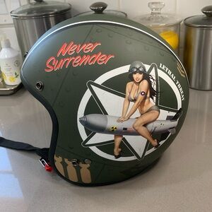 Vega X380 Bombs Away Open Face Helmet